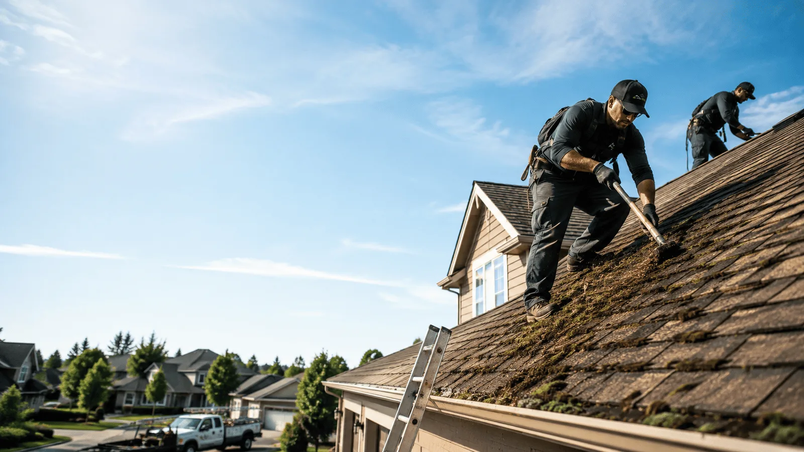 Roof Moss Removal in Kent, WA near me